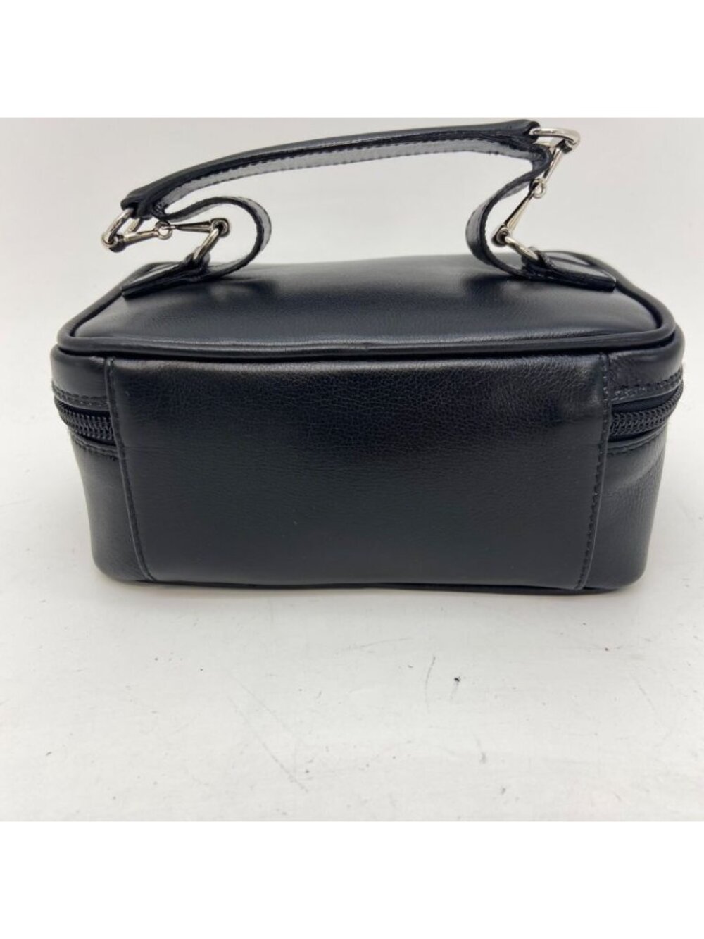 Gucci Horsebit Hand Vanity Pouch Leather Black - Picture 2 of 10